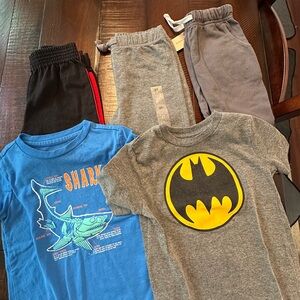Kids Graphic T-Shirts and Joggers LOT 3T